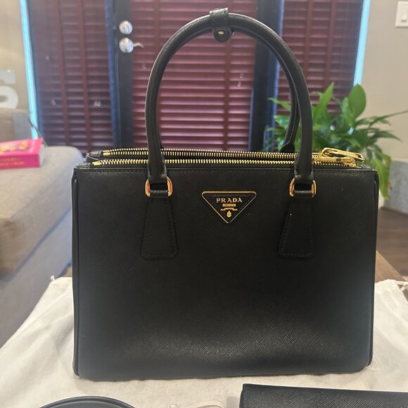 Prada Galleria Medium Saffiano Leather Bag and Saffiano Leather Wallet - Picture 3 of 6